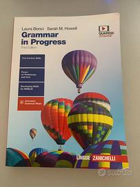 Libro scuola superiore “Grammar in progress”