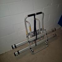 Portabici 2 posti per ruota portellone