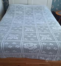 copriletto matrimoniale all uncinetto 