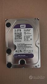 Hard Disk 3TB Western Digital WD Purple 3.5" SATA3