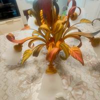 LAMPADARIO – APPLIQUE IN FERRO BATTUTO