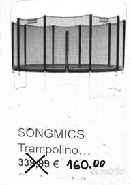 Satarello per bambini Songmics diametro mt. 4,30