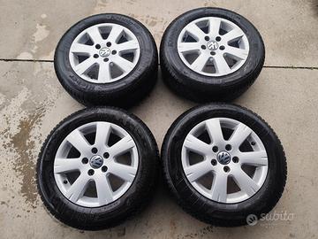Cerchi in lega Volkswagen  BBS 15" con invernali 