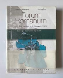 Libro di latino “Forum romanum.”