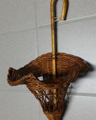 Ombrello in vimini