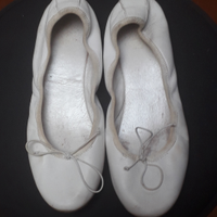 Ballerine pelle bianca