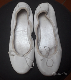 Ballerine pelle bianca