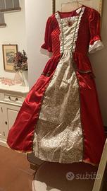 Vestito carnevale bambina 8/10 anni
