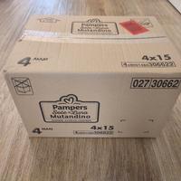Pampers Sole e Luna Mutandino 6x15 Tg. 4
