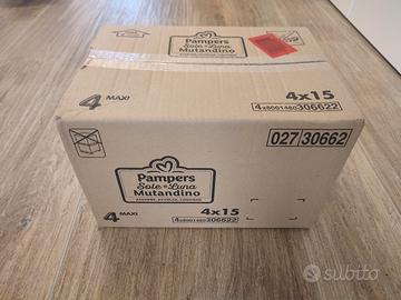Pampers Sole e Luna Mutandino 6x15 Tg. 4