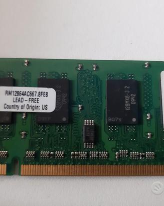 Ram Sodimm 1GB DDR 2