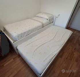 Struttura letto e 1 materasso
