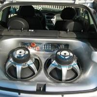 struttura vetroresina subwoofer da 38