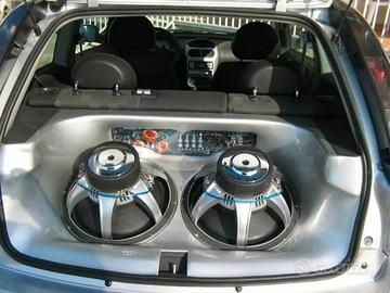 struttura vetroresina subwoofer da 38