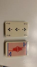 Due mazzi di carte da gioco vintage KLM