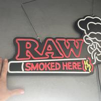 Scritta LED RAW