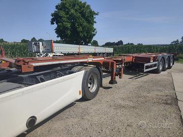 SEMIRIMORCHIO BROSHUIS PORTACONTAINER 45 PIEDI, DI