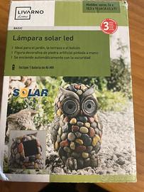 Lampada Solare da Esterno Gufo