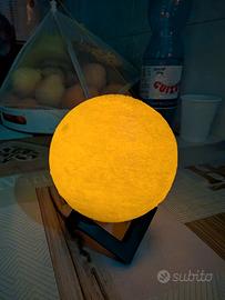Lampada 3D Luna Moon Craft