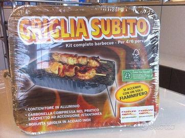 Griglia pronta usa e getta