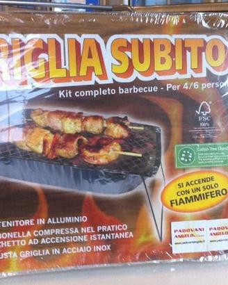 Griglia pronta usa e getta