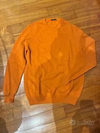 Pullover girocollo uomo lana