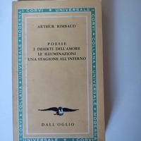 Arthur Rimbaud - Poesie - Libro vintage