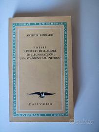 Arthur Rimbaud - Poesie - Libro vintage