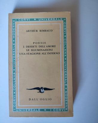 Arthur Rimbaud - Poesie - Libro vintage