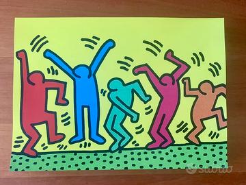 Quadro “Dancers” di Keith Haring