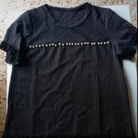 maglietta con perline 