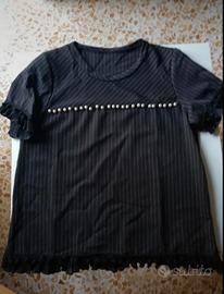 maglietta con perline 