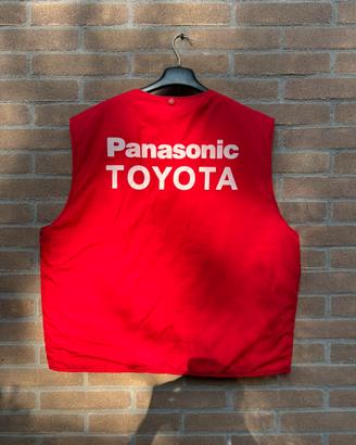 Gilet Vintage Toyota F1 TeamPanasonic Racing Red-L