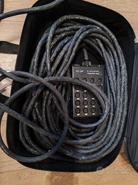 Stage box Cordial 30 metri MC164 16 input 4 output