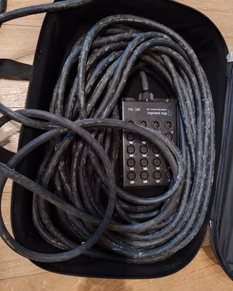 Stage box Cordial 30 metri MC164 16 input 4 output