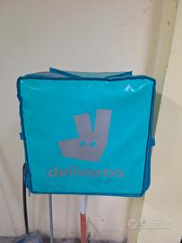 Doppia Borsa termica Deliveroo completa 