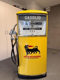 Pompa benzina ENI anno 1961 restaurata