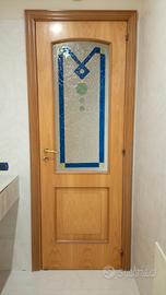 6 porte  bussole per interni complete di cornici 