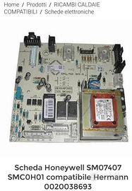 Scheda honeywell SM07407 SMC0H01