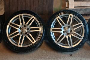 4 cerchi con gomme da 18 audi A3 