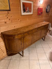 Credenza d’epoca antiquariato primi 900 intarsi
