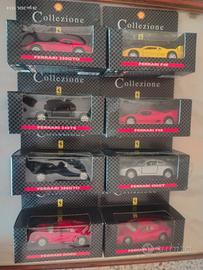 set di 8 modellini ferrari shell  scala 1/39