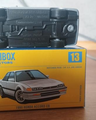 1990 Honda Accord CB matchbox 