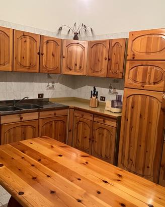 Cucina in legno