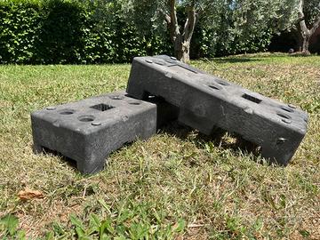 Basi per recinzioni in PVC riciclato
