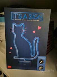 Lampada a forma di gatto LEGAMI