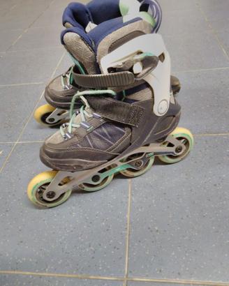 Roller in linea bambino FIT 5 Decathlon