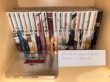 Fullmetal Alchemist deluxe 1-18 + steelbox artbook