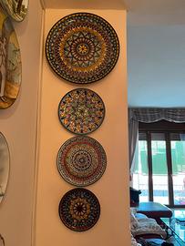Piatti decorativi, ceramiche vietresi