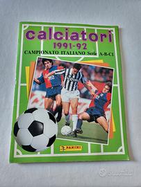 album figurine calciatori panini 1991 92 